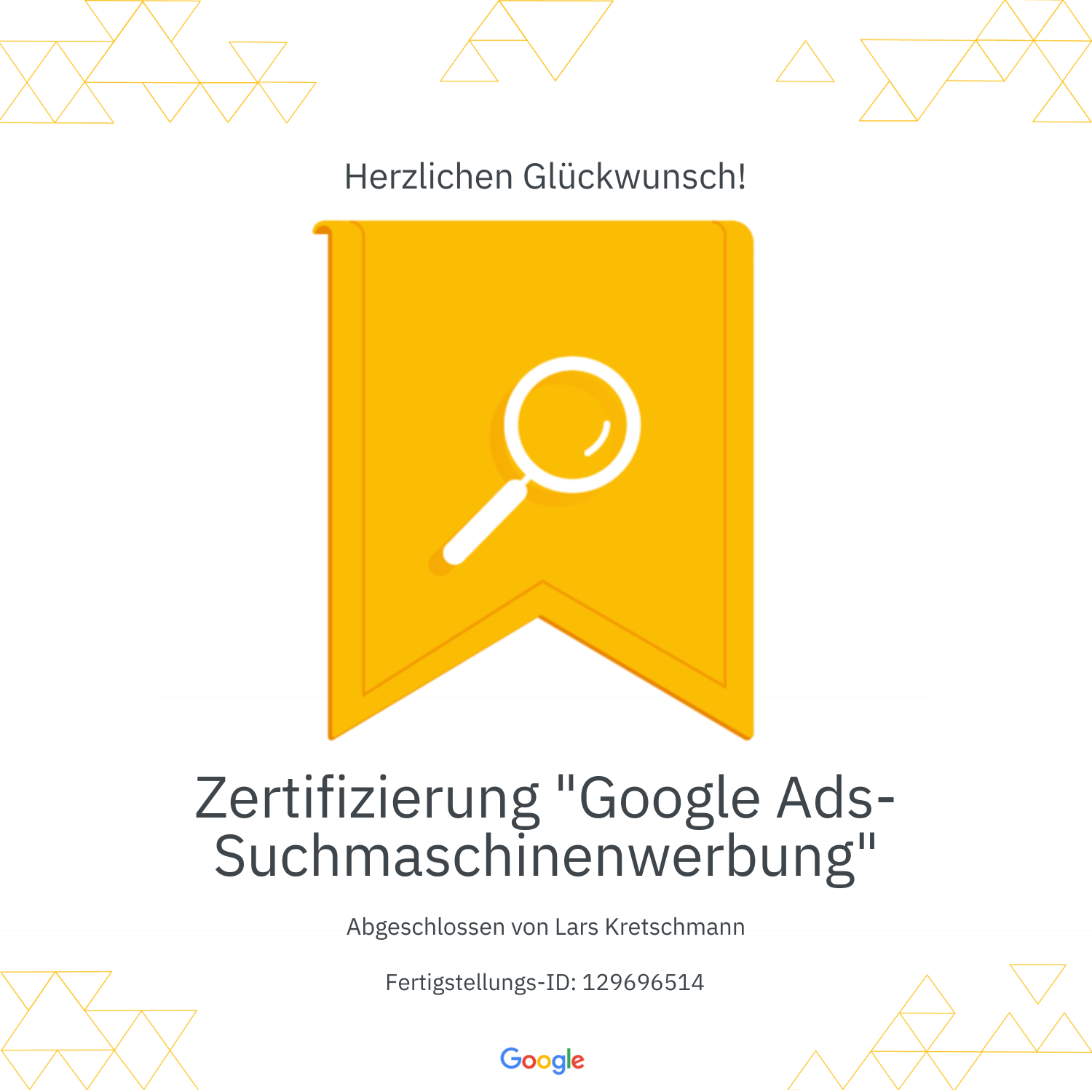 Suchmaschinenwerbung – Google Ads